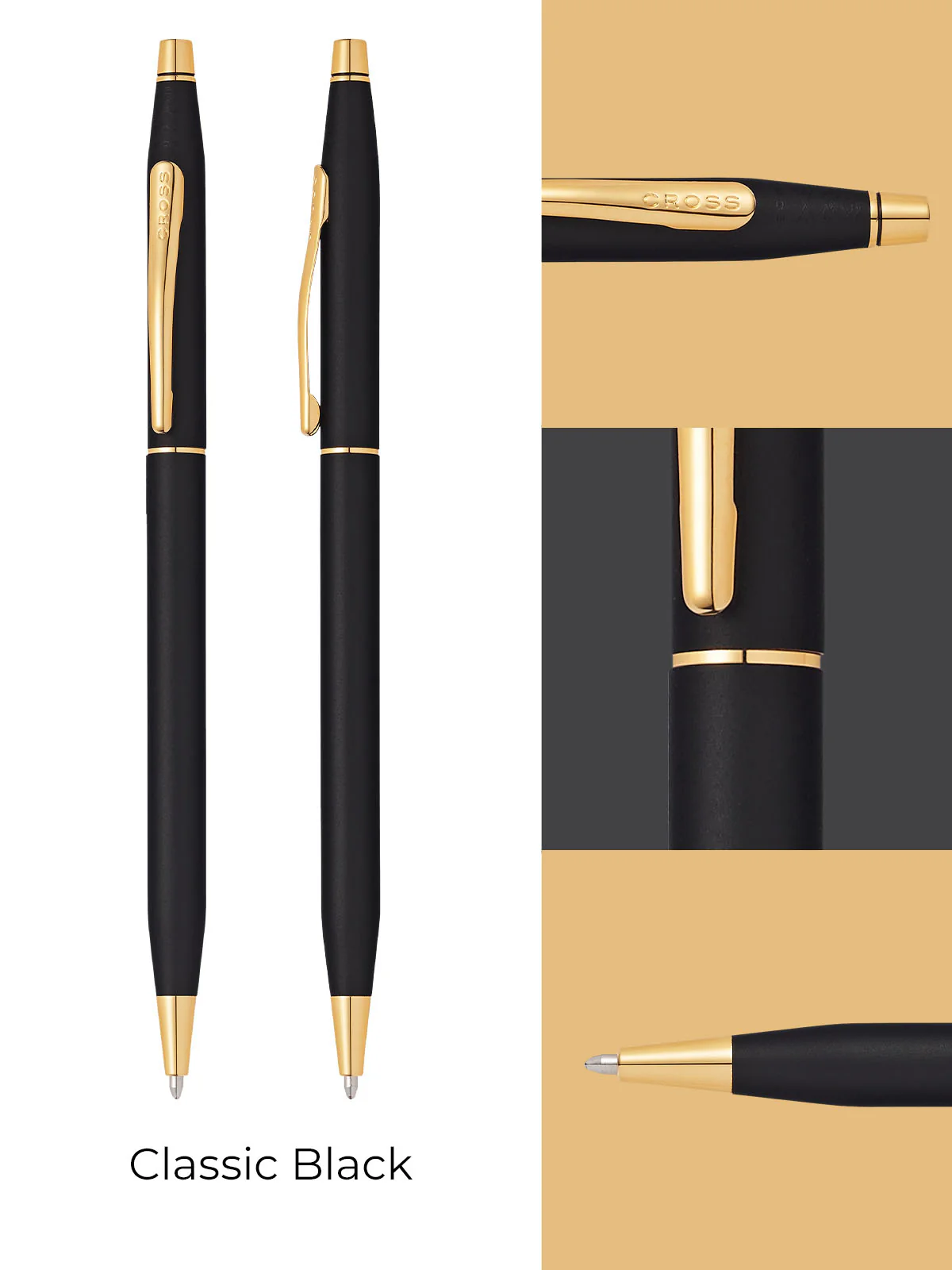 Classic Century® Classic Black Ballpoint Pen - Image 4