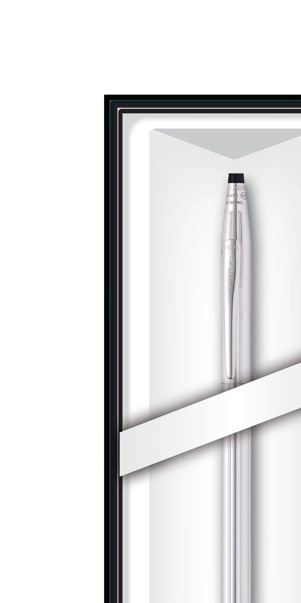 Classic Century® Lustrous Chrome Ballpoint with Classic Black Journal Gift Set - Image 4