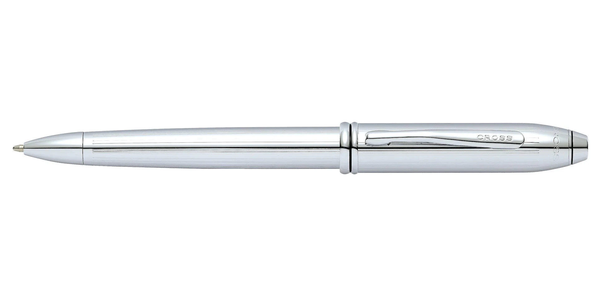 Townsend® Lustrous Chrome Ballpoint Pen - Image 3