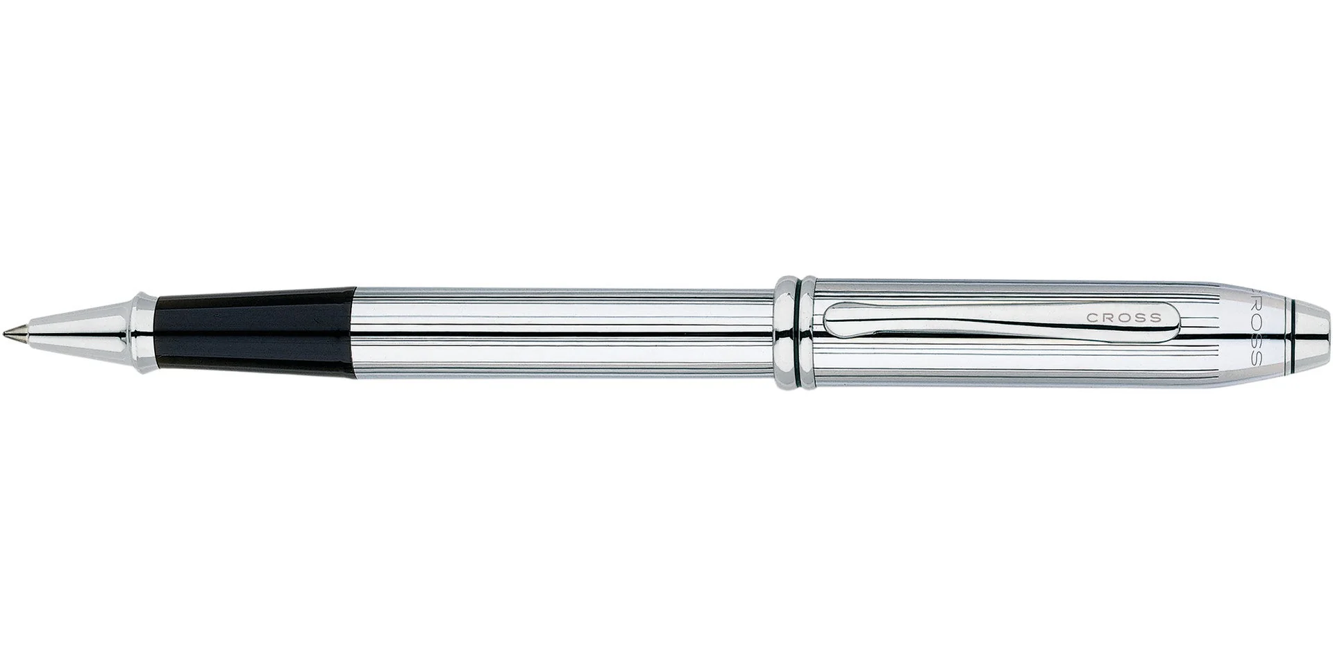 Townsend® Lustrous Chrome Rollerball Pen - Image 3