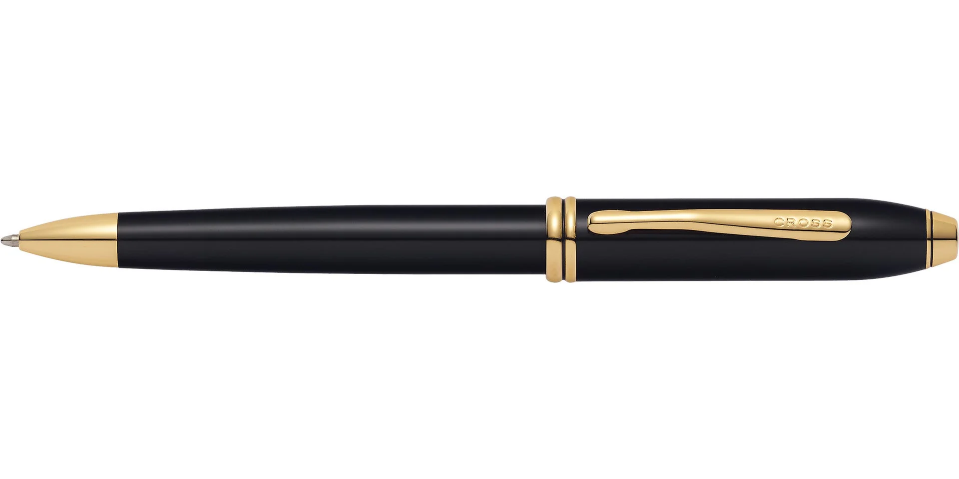 Townsend® Classic Black Lacquer Ballpoint Pen - Image 4