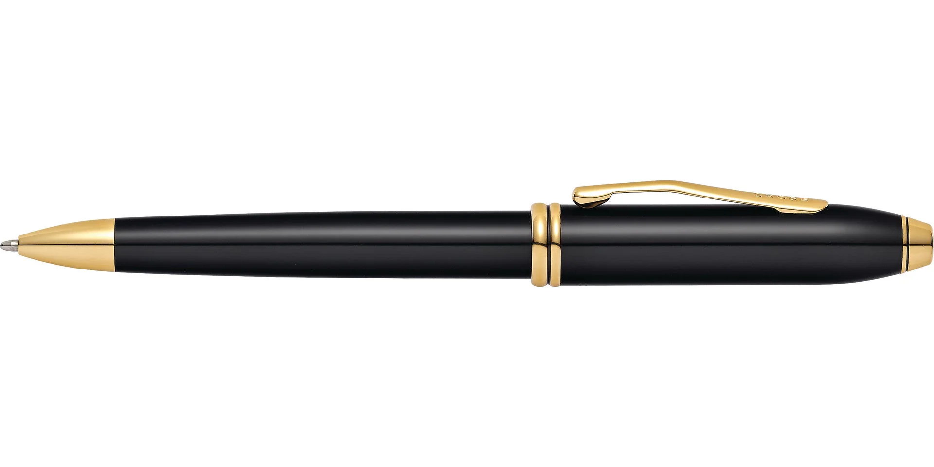 Townsend® Classic Black Lacquer Ballpoint Pen - Image 5