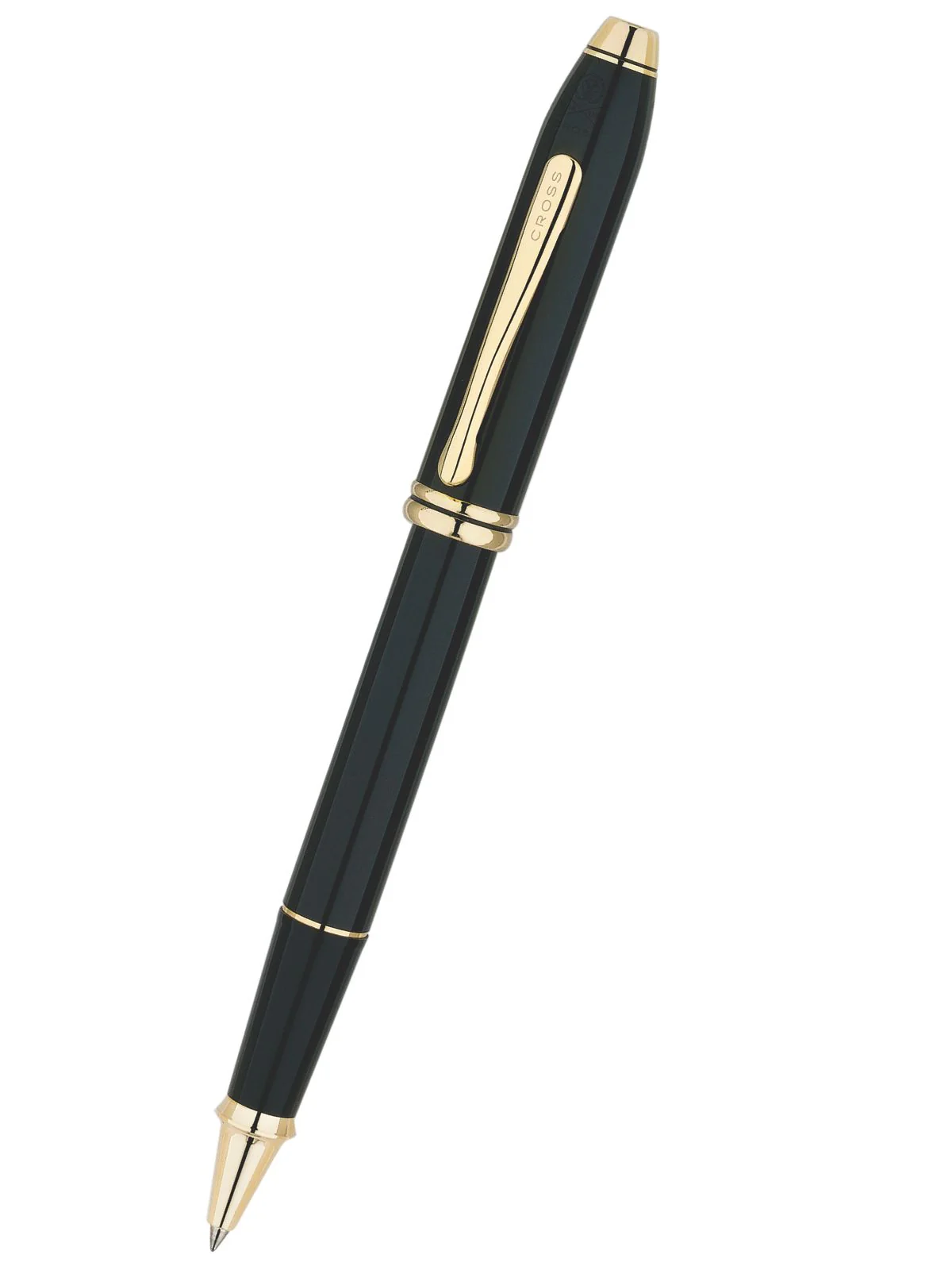 Townsend® Classic Black Lacquer Rollerball Pen - Image 7
