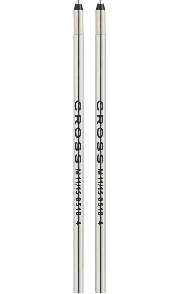 Mini Ballpoint Pen Refill - Black - Medium - Dual Pack - Image 2