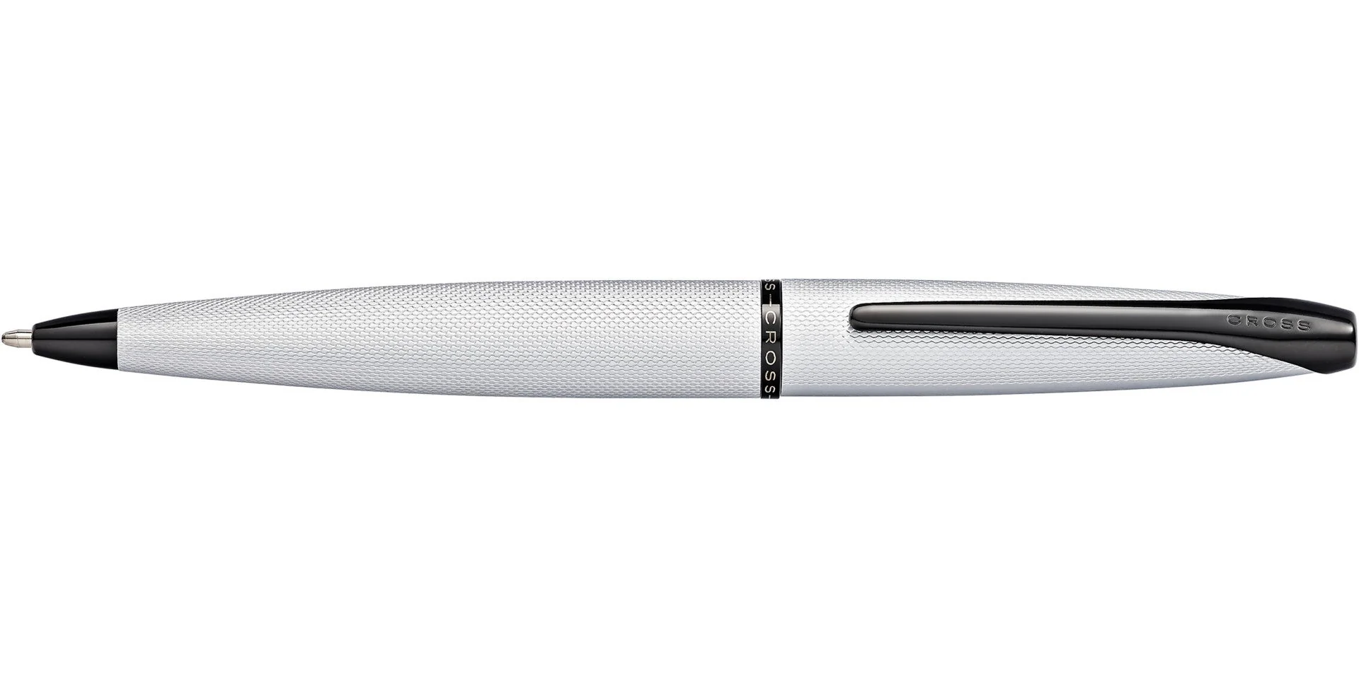 ATX® Brushed Chrome Ballpoint Pen - Image 3