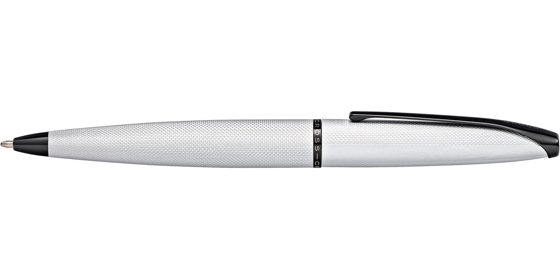 ATX® Brushed Chrome Ballpoint Pen - Image 4