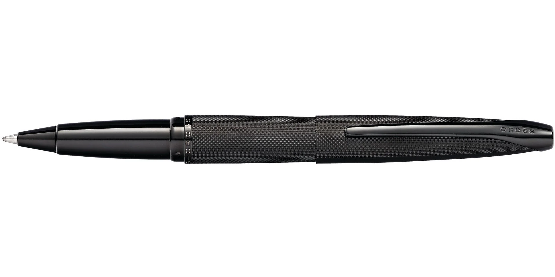 ATX® Brushed Black Rollerball Pen - Image 4
