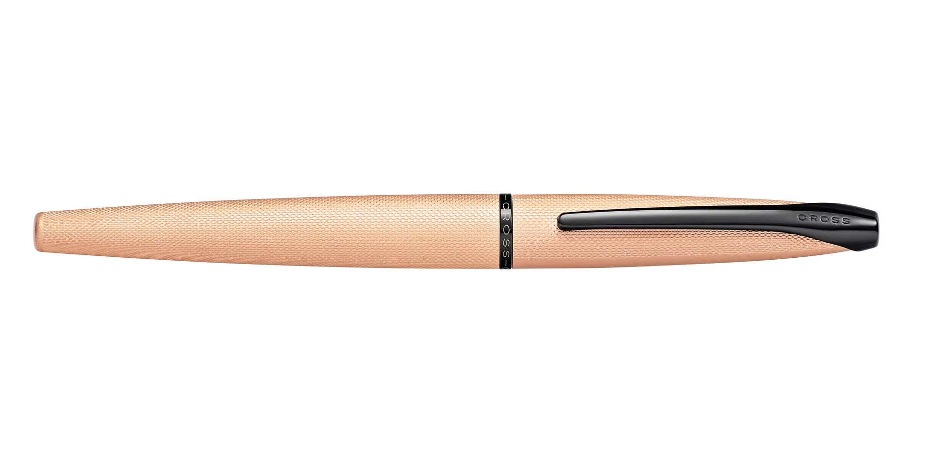 ATX® Brushed Rose Gold Rollerball Pen - Image 5