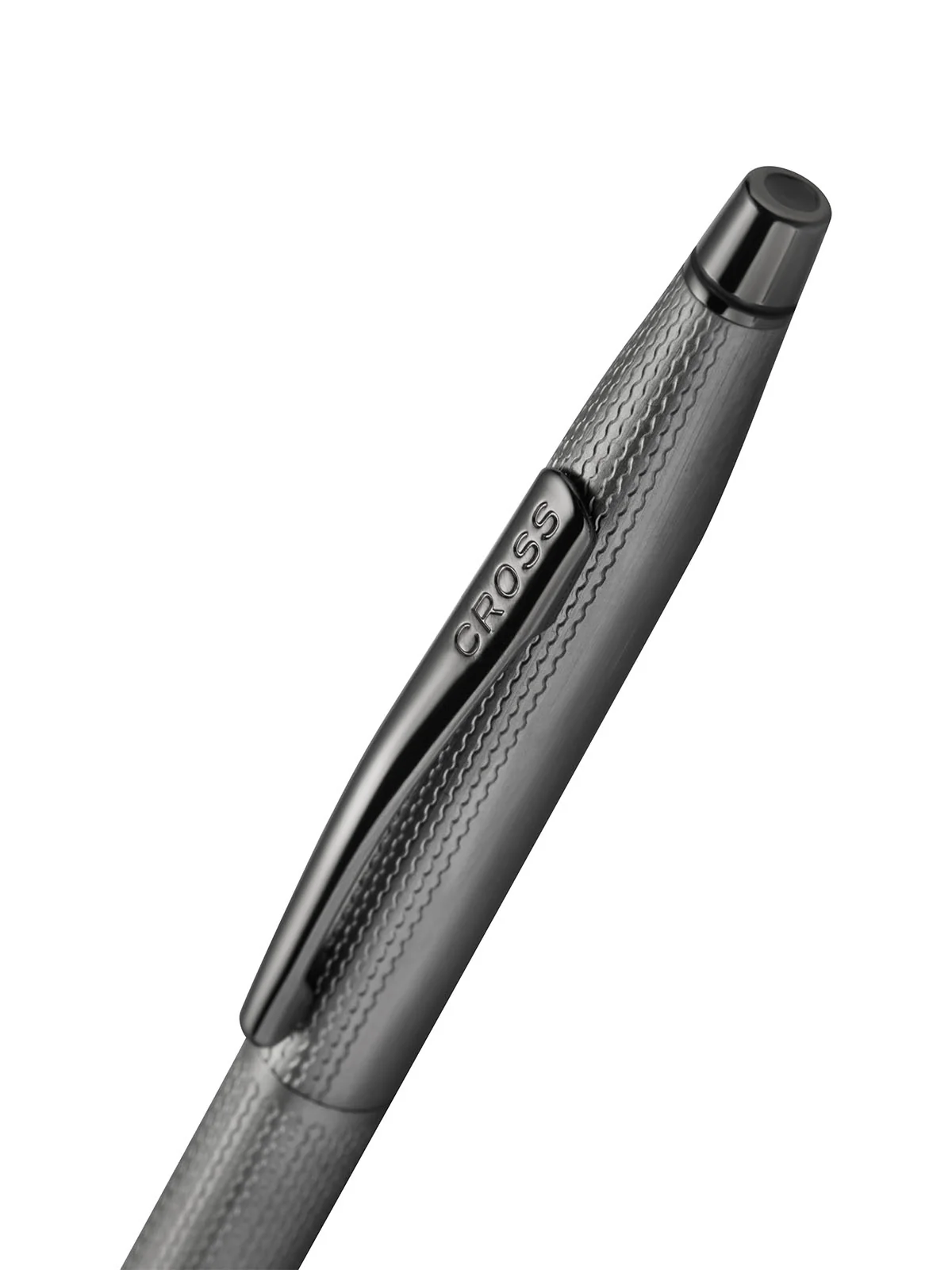 Classic Century® Slate Gray Engraved Diamond Pattern Ballpoint Pen - Image 2