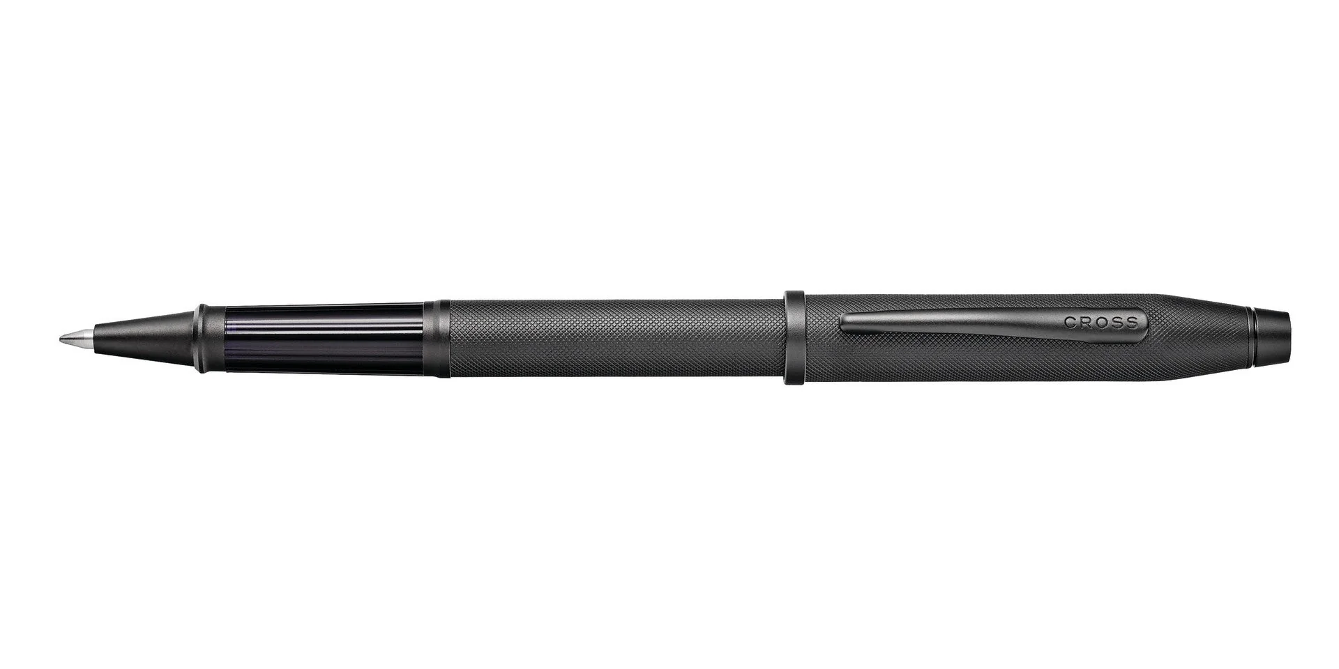 Century® II Black PVD Micro-knurl Rollerball Pen - Image 3