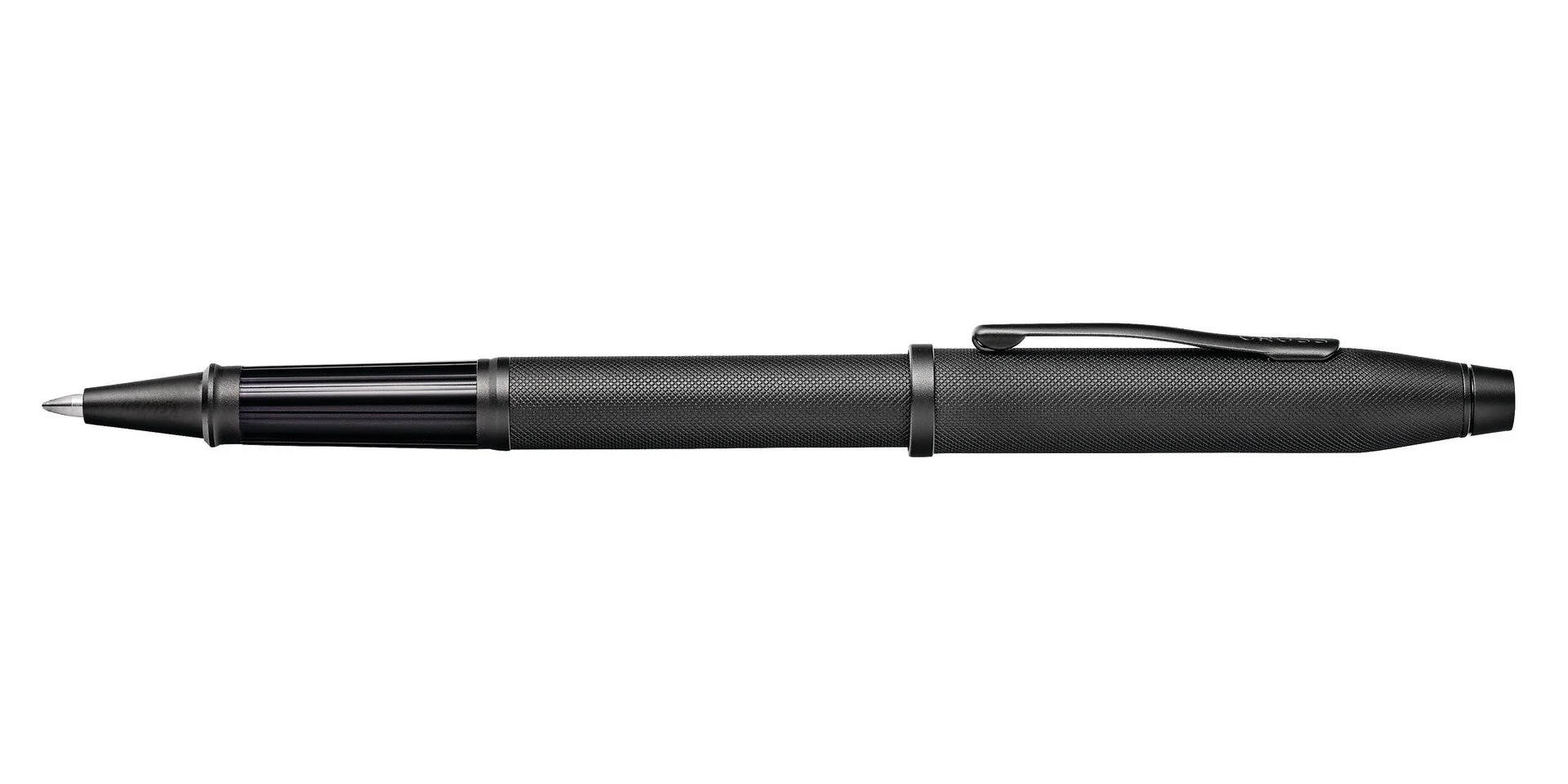 Century® II Black PVD Micro-knurl Rollerball Pen - Image 4