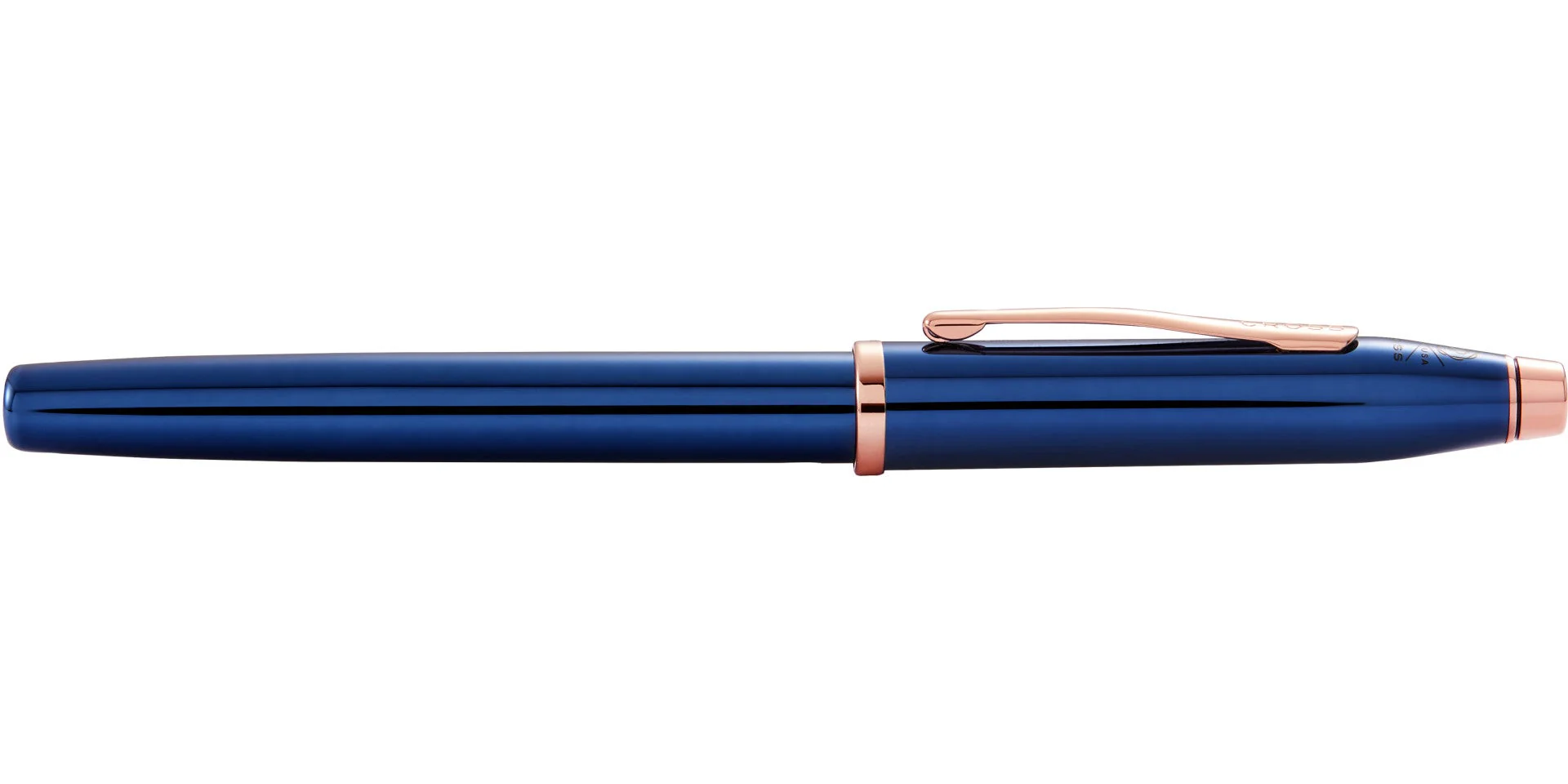 Century® II Translucent Cobalt Blue Lacquer Fine Nib Fountain Pen - Image 6