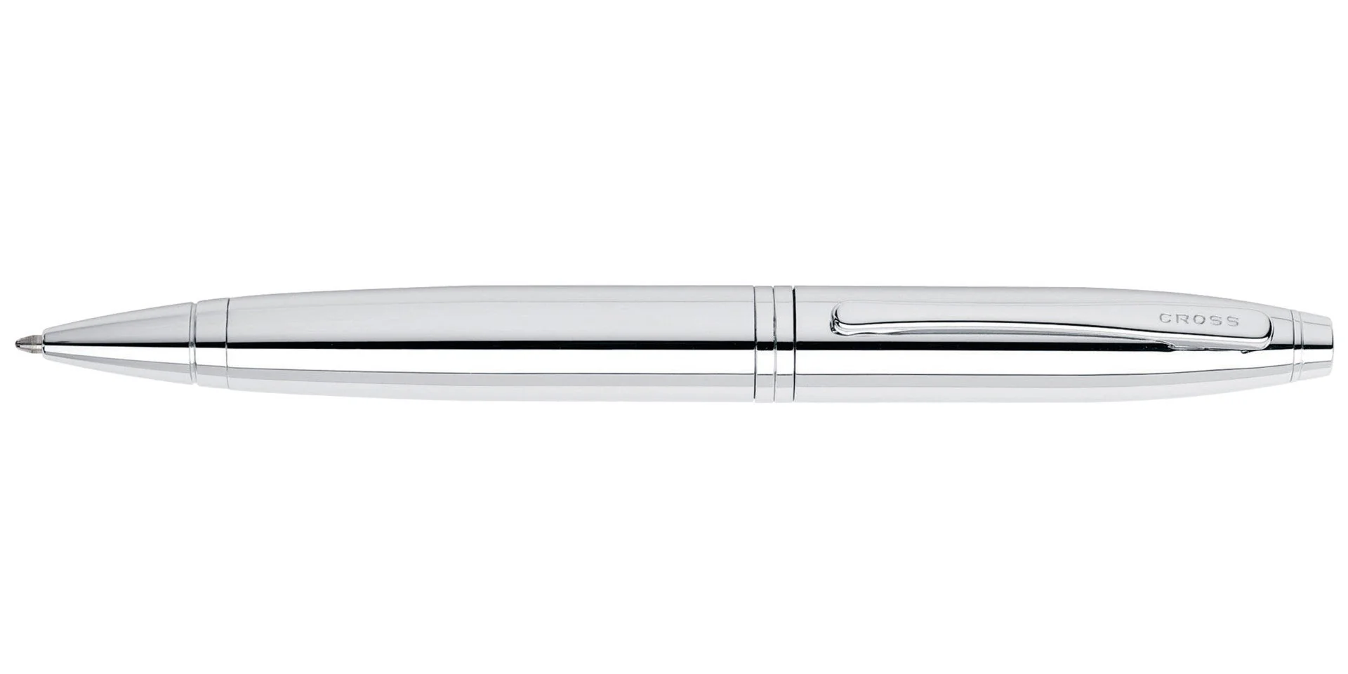 Calais™ Polished Chrome Ballpoint Pen - Image 3