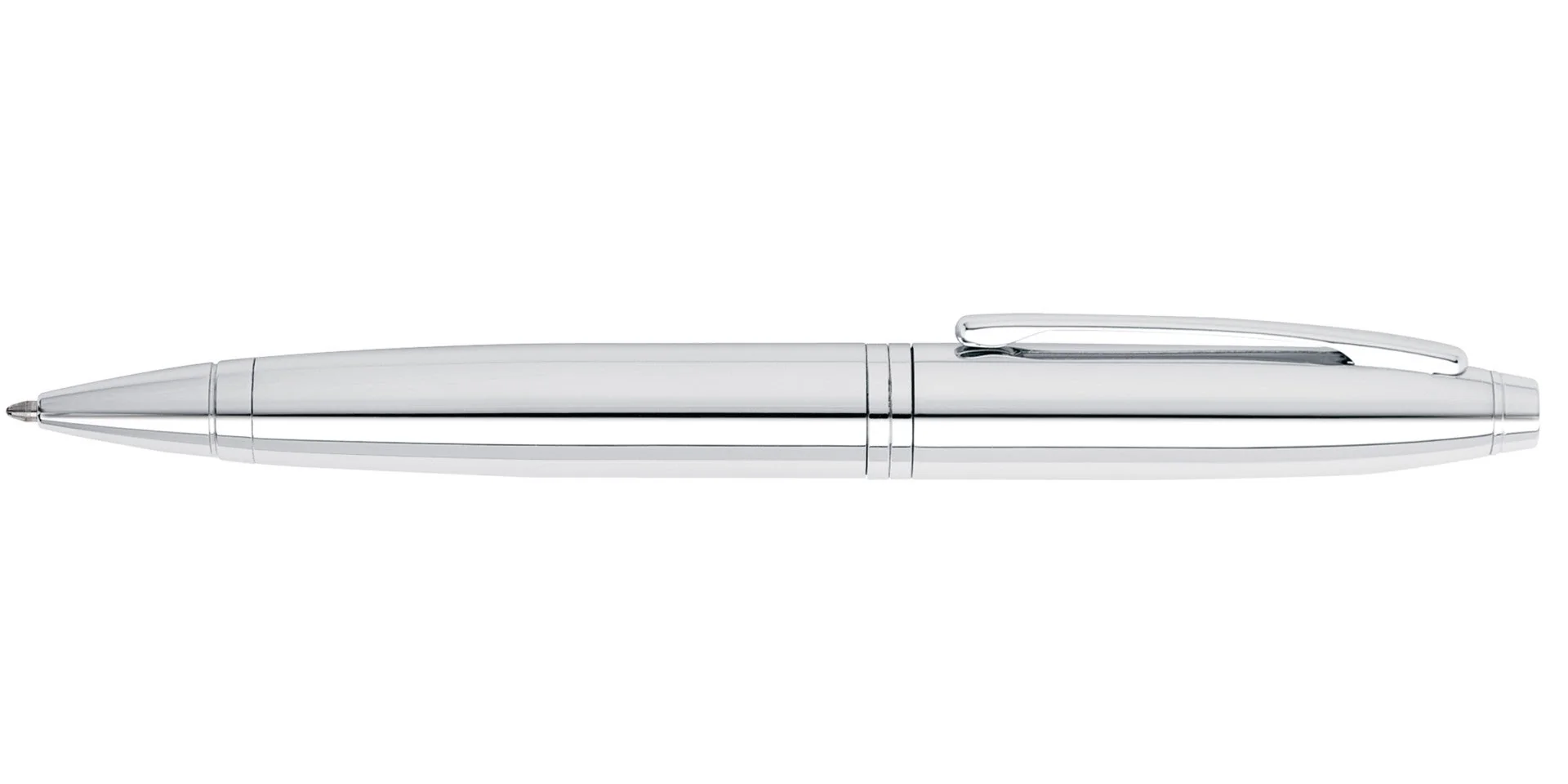 Calais™ Polished Chrome Ballpoint Pen - Image 4
