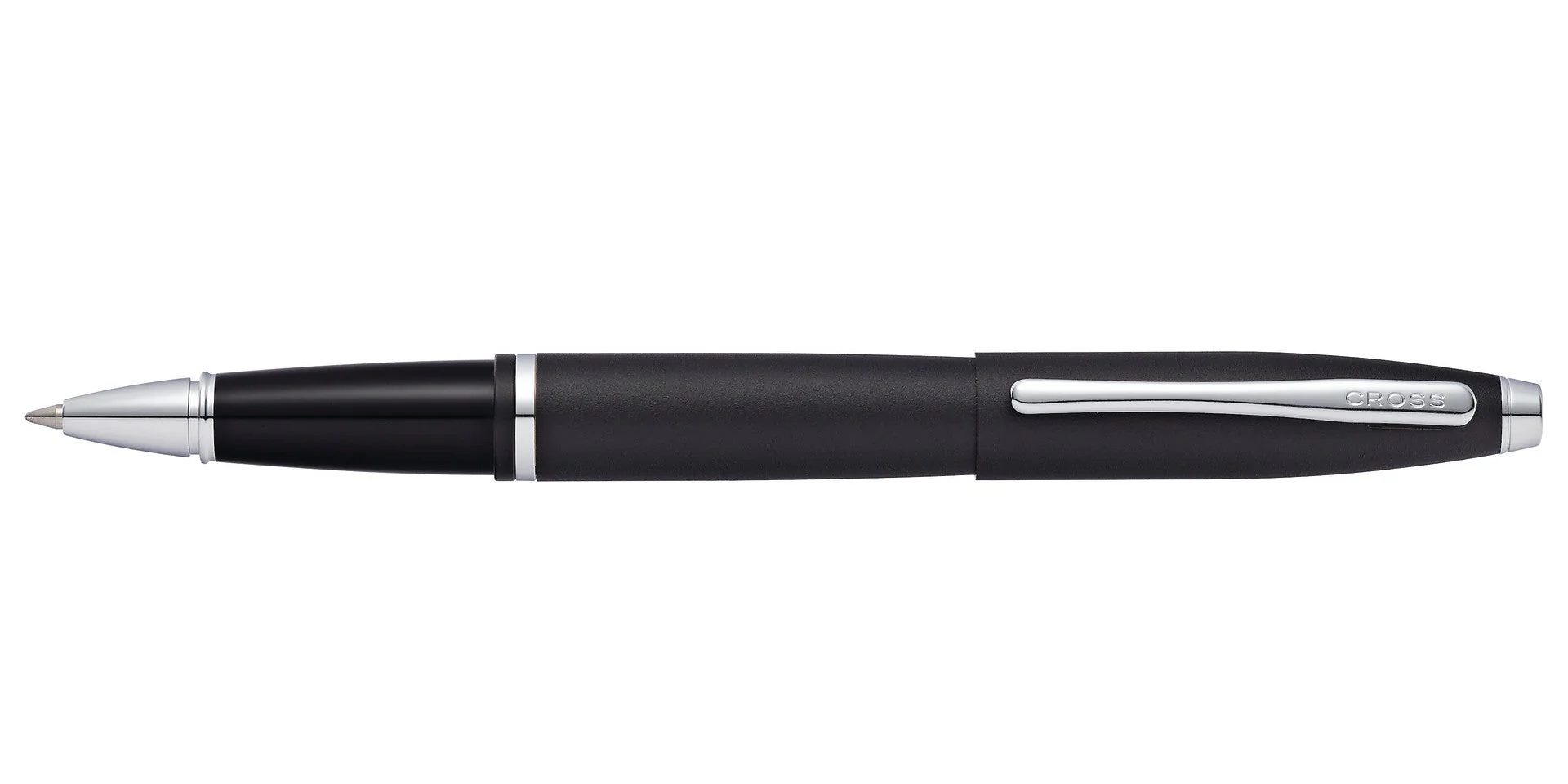 Calais™ Matte Black Rollerball Pen - Image 3