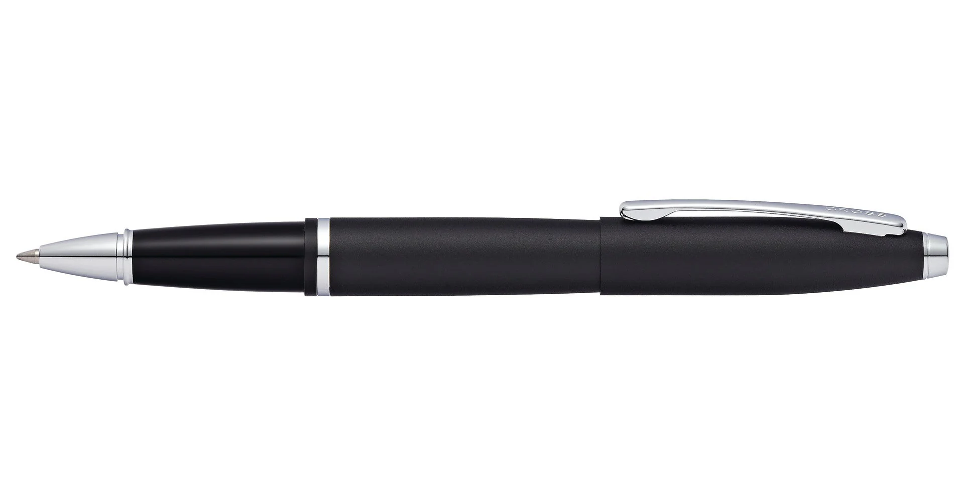Calais™ Matte Black Rollerball Pen - Image 4