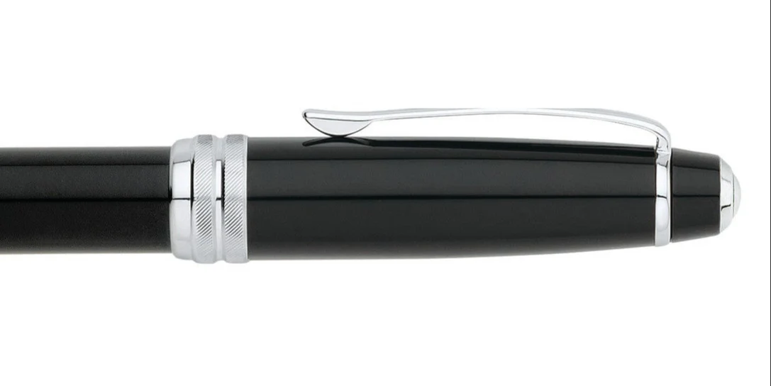Bailey™ Black Lacquer Rollerball Pen - Image 4