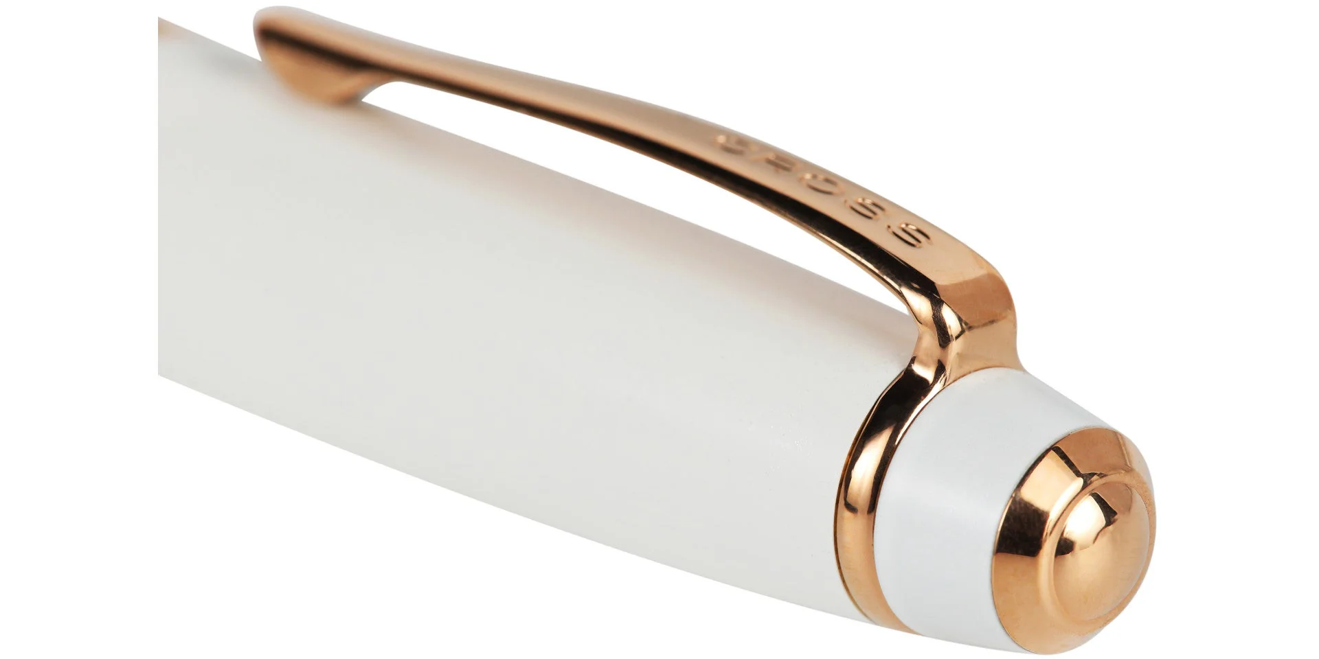 Bailey™ Pearlescent White Lacquer Fountain Pen - Image 3