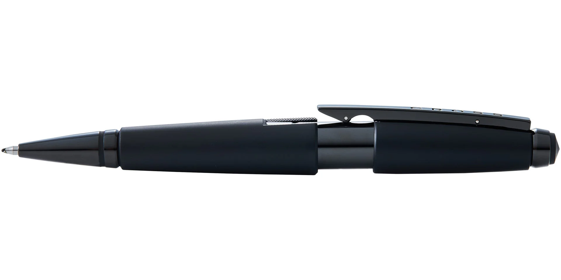 Edge™ Matte Black Lacquer Gel Rollerball Pen - Image 4
