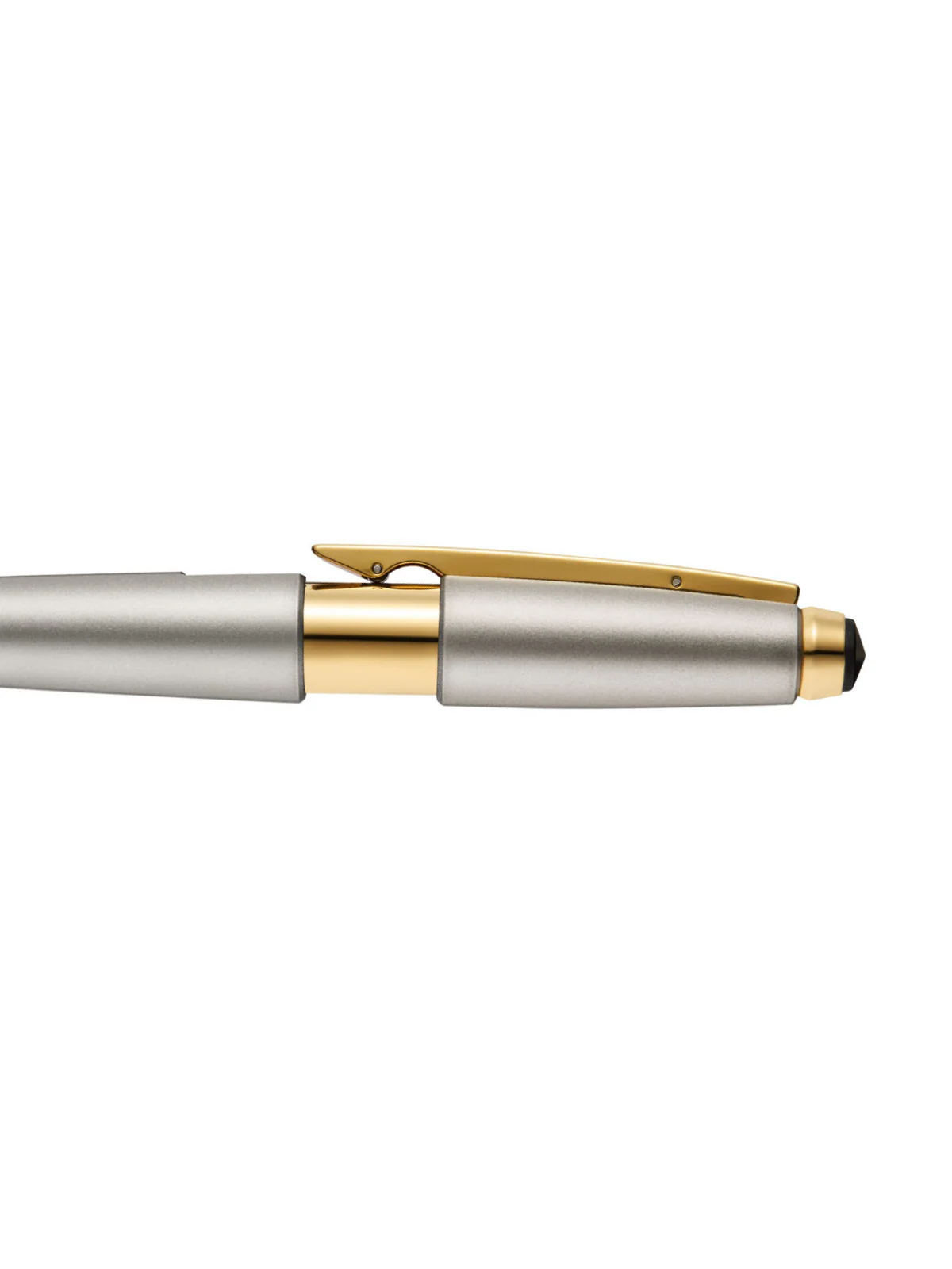 Edge™ Sonic Titanium Lacquer with Gold PVD Appointments Selectip® Rollerball Pen - Image 5