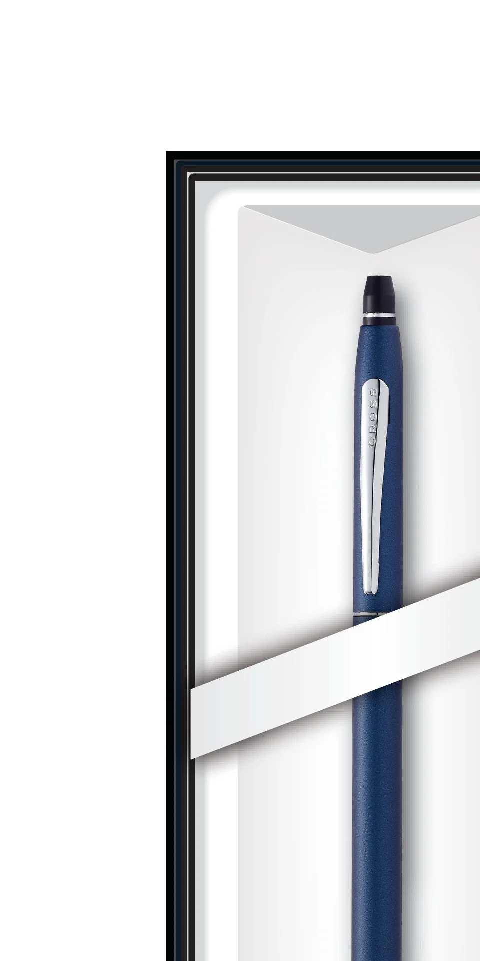 Click™ Midnight Blue Ballpoint Pen with Midnight Blue Journal Gift Set - Image 3