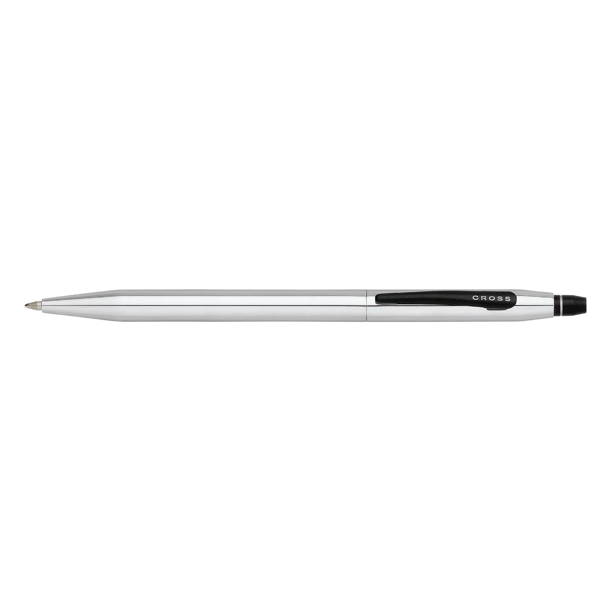 Click™ Chrome with Black Appointments Selectip® Rollerball Pen - Image 3