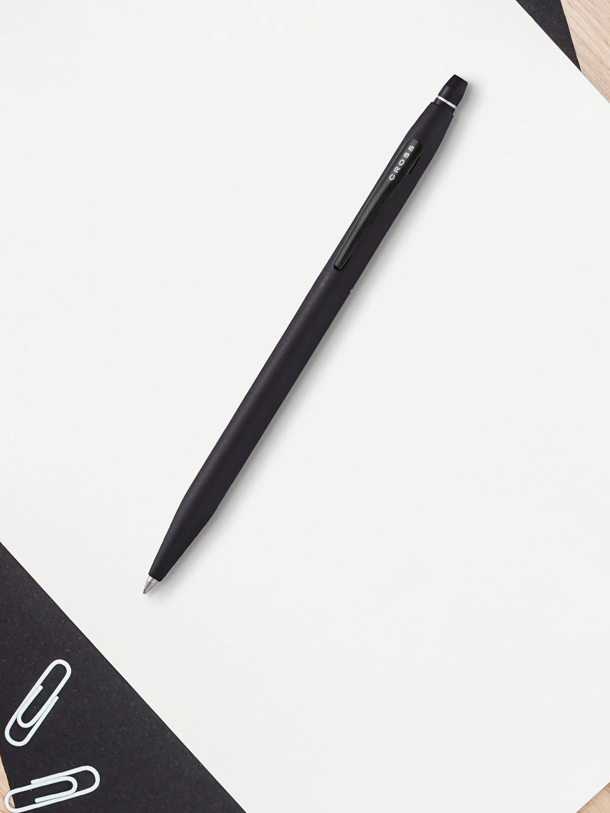 Click™ Black with Black Appointments Selectip® Rollerball Pen - Image 6