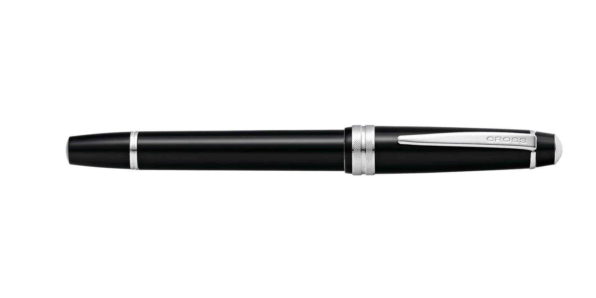 Bailey Light™ Polished Black Resin Fine Nib Fountain Pen - Image 5
