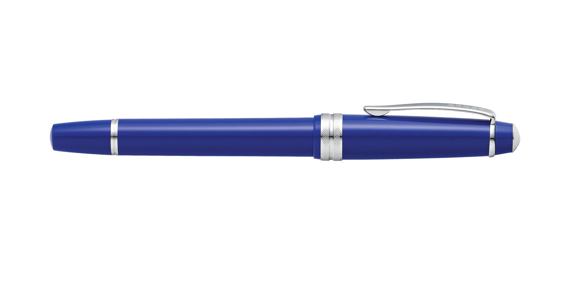 Bailey Light™ Polished Blue Resin Fine Nib Fountain Pen - Image 6