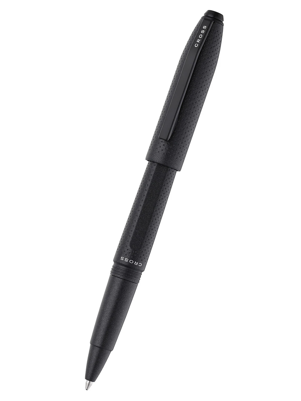 Prism Obsidian Black Resin with Polished Black Appointments Rollerball Pen