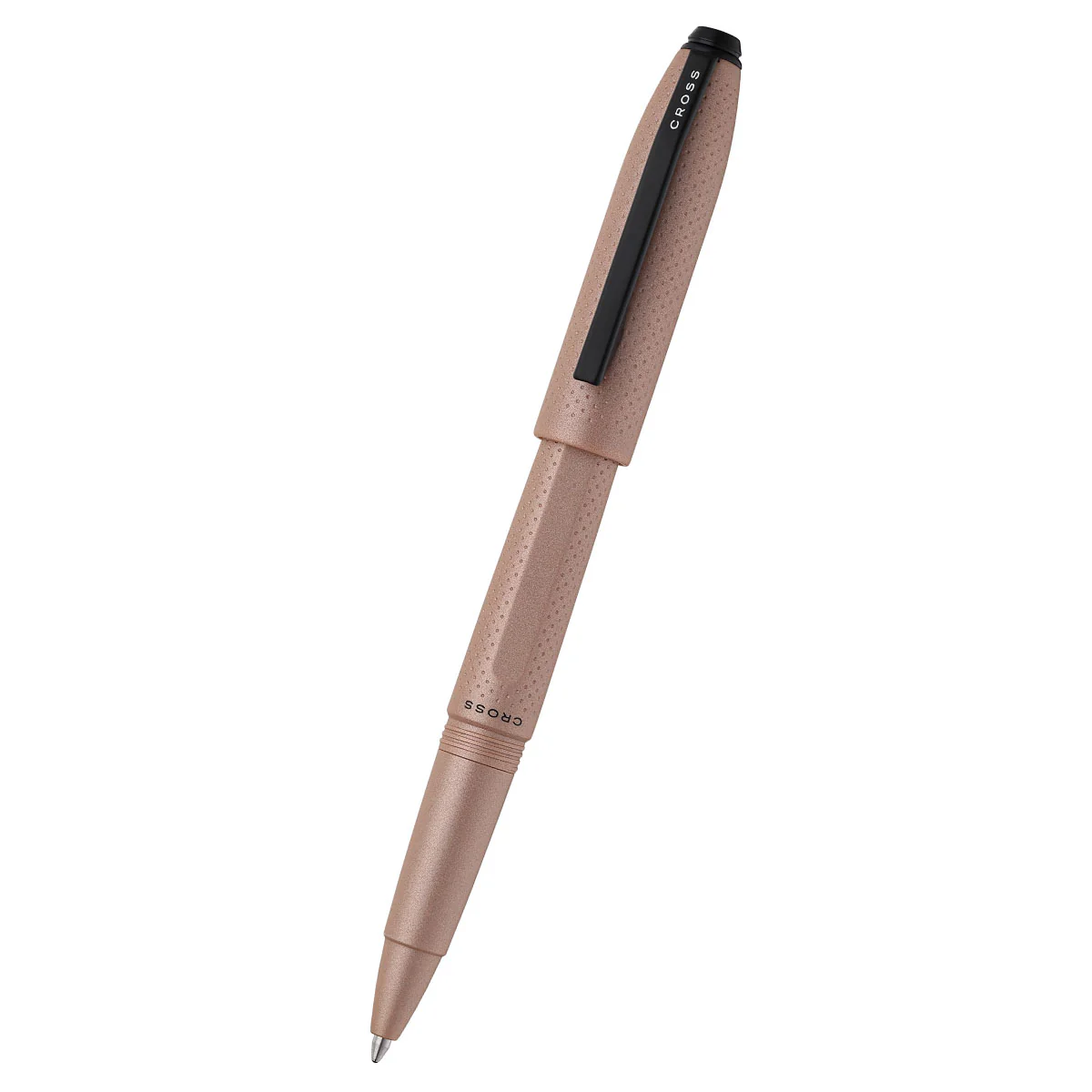 Prism Mocha Resin with Polished Black Appointments Rollerball Pen - Image 3