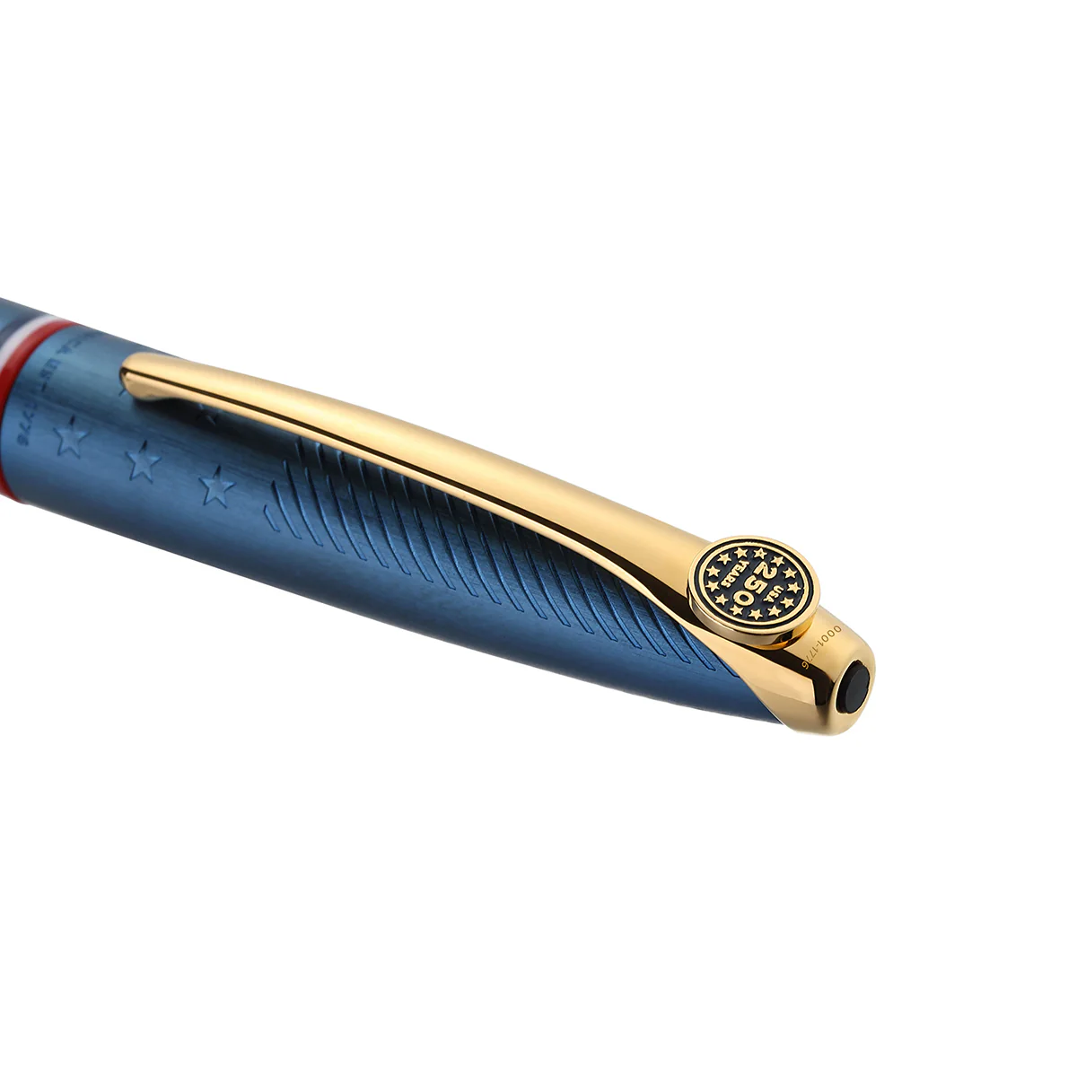 ATX® Americana Blue PVD with Gold-Tone PVD Appointments Ballpoint Pen - Image 3