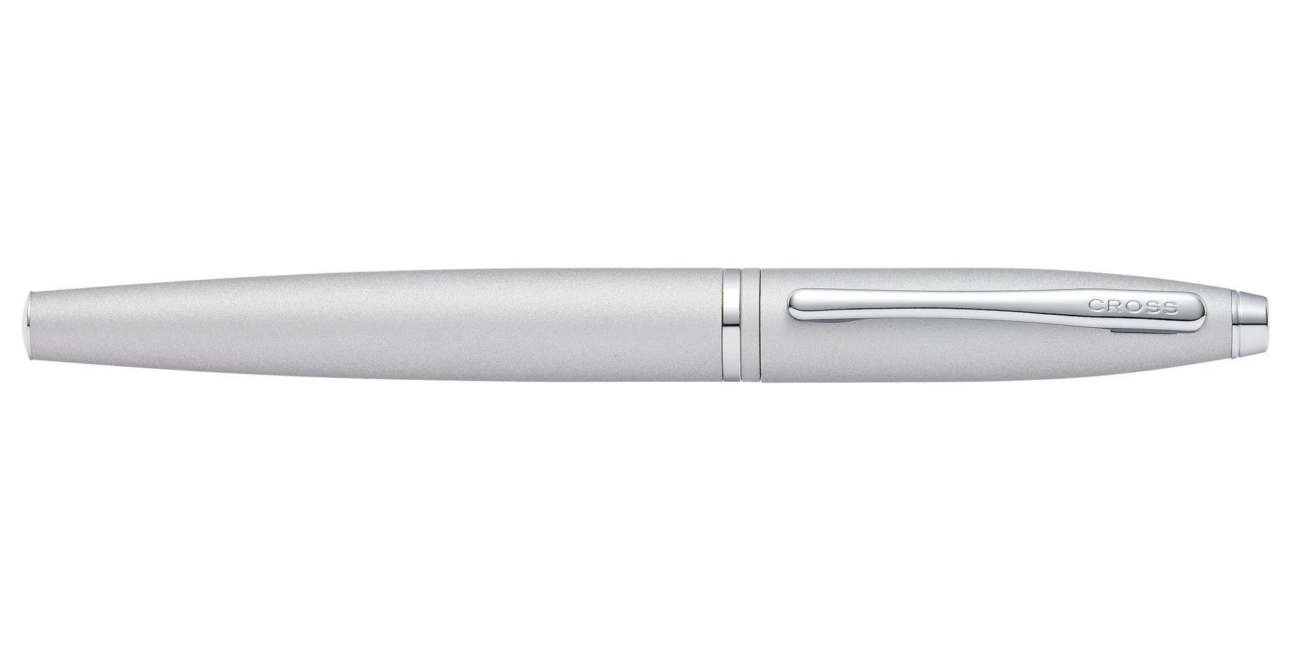 Calais™ Satin Chrome Stainless Steel Medium Nib Fountain Pen - Image 6