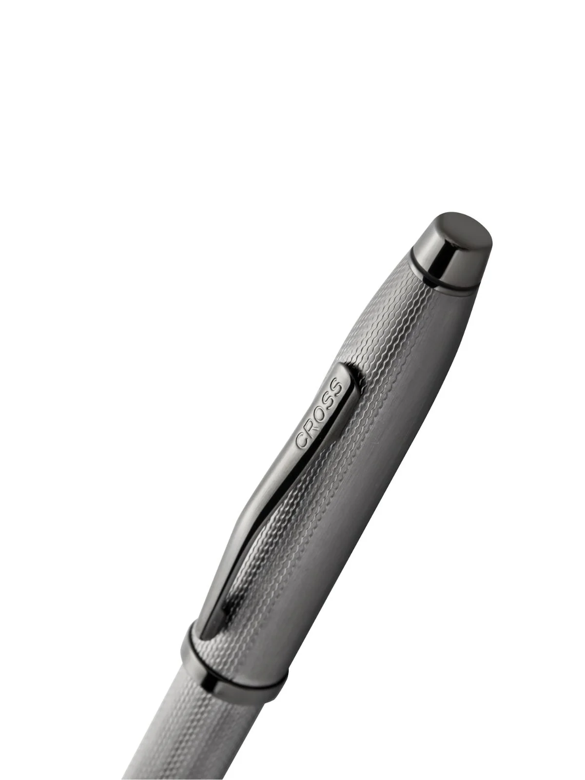 Century® II Polished Slate Gray Engraved Diamond Pattern Selectip Rollerball Pen - Image 2