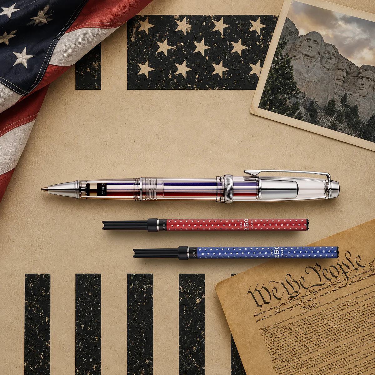 Lume Americana Translucent Clear Resin Decorative Refill Gift Set - Image 10