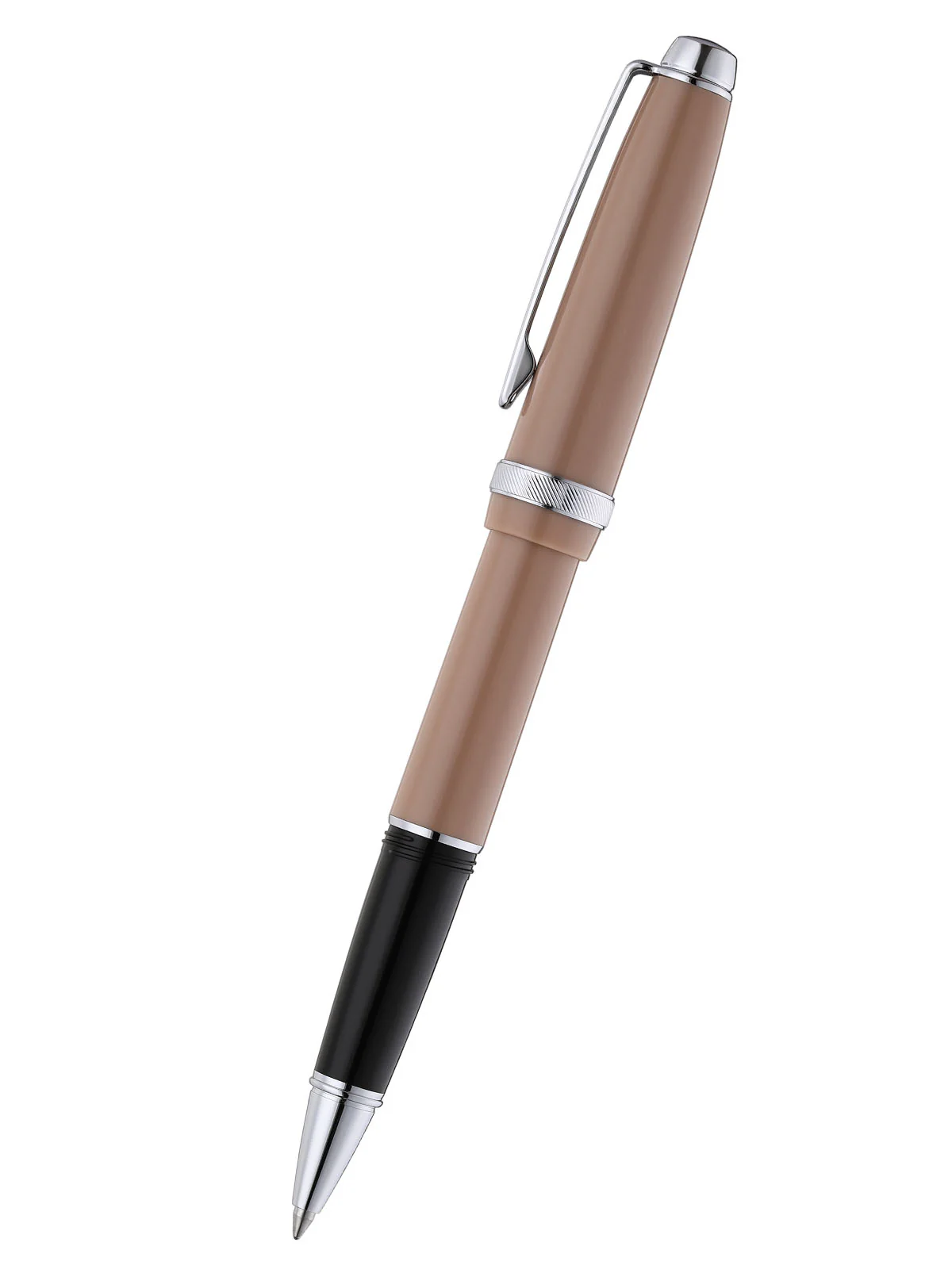 Lume Mocha with Polished Chrome Appointments Ballpoint Pen - Image 3