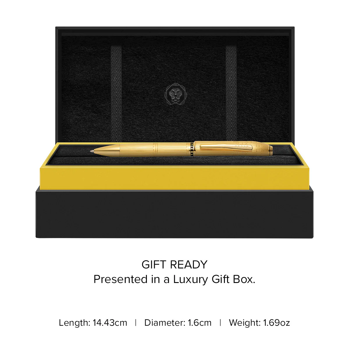 Peerless™ Citizen London 23KT Gold Plate with 23KT Gold-plated Appointments Ballpoint Pen - Image 4