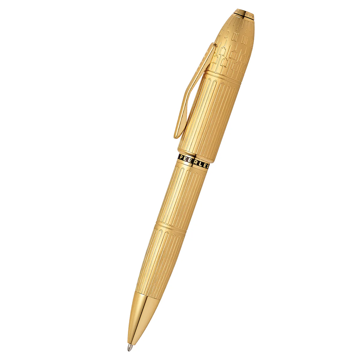 Peerless™ Citizen London 23KT Gold Plate with 23KT Gold-plated Appointments Ballpoint Pen - Image 6