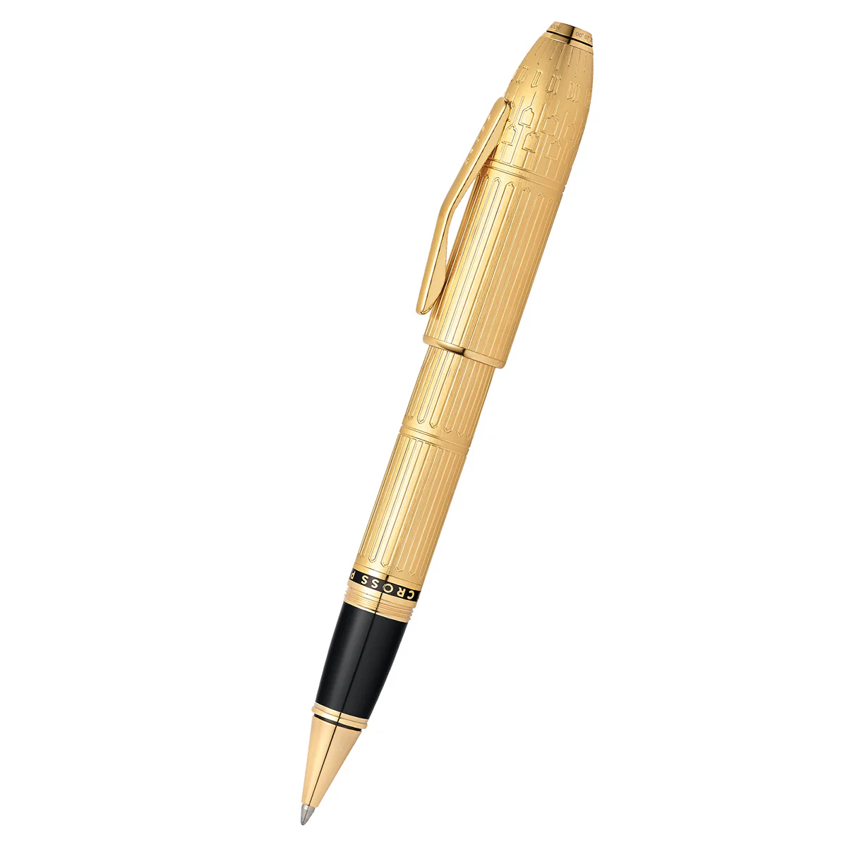 Peerless™ Citizen London 23KT Gold Plate with 23KT Gold-plated Appointments Selectip® Rollerball Pen - Image 7