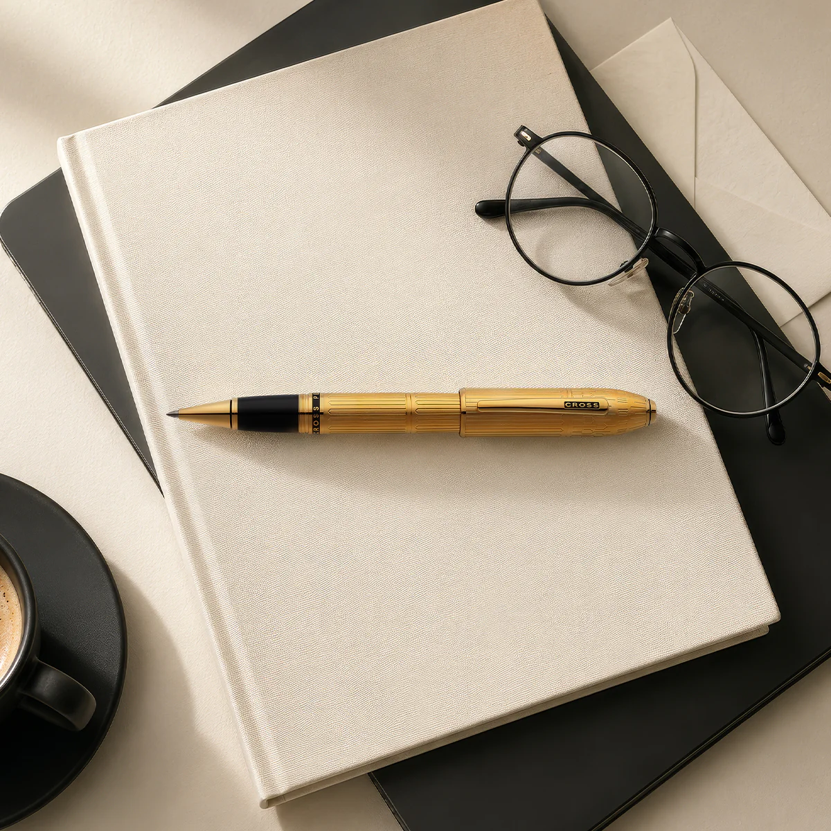 Peerless™ Citizen London 23KT Gold Plate with 23KT Gold-plated Appointments Selectip® Rollerball Pen - Image 9