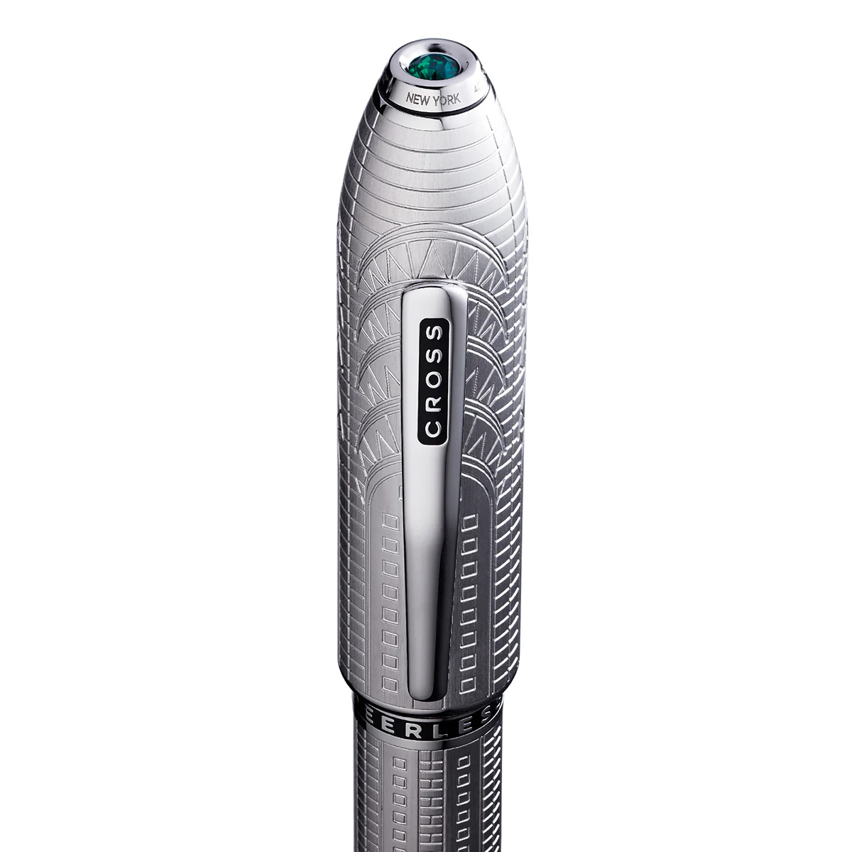 Peerless™ Citizen New York City Platinum-plated with Platinum-plated Appointments Selectip® Rollerball Pen - Image 2