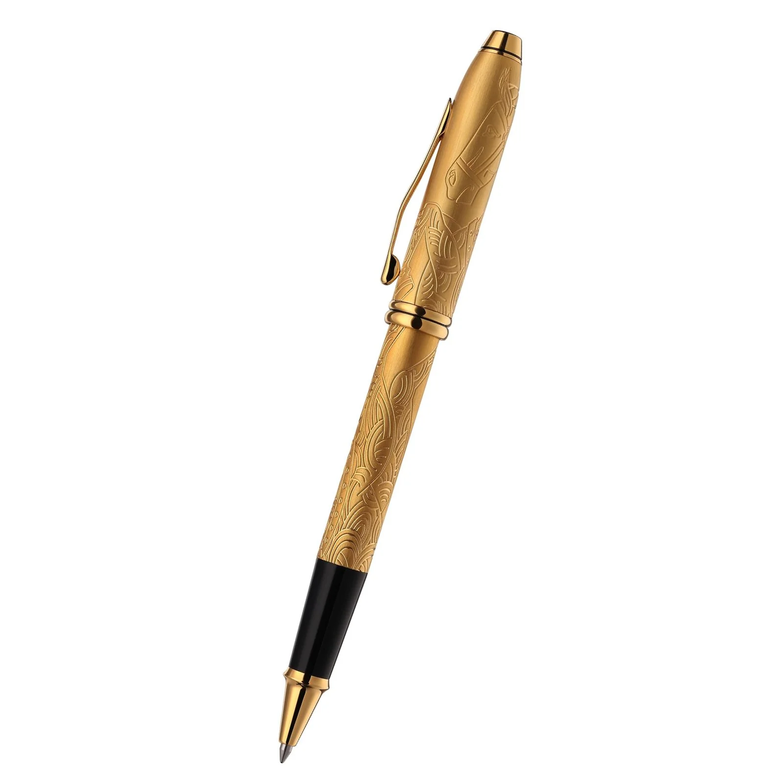 Townsend® Zodiac Year of the Horse 23KT Gold-plated with Gold-plated Appointments Rollerball Pen - Image 3