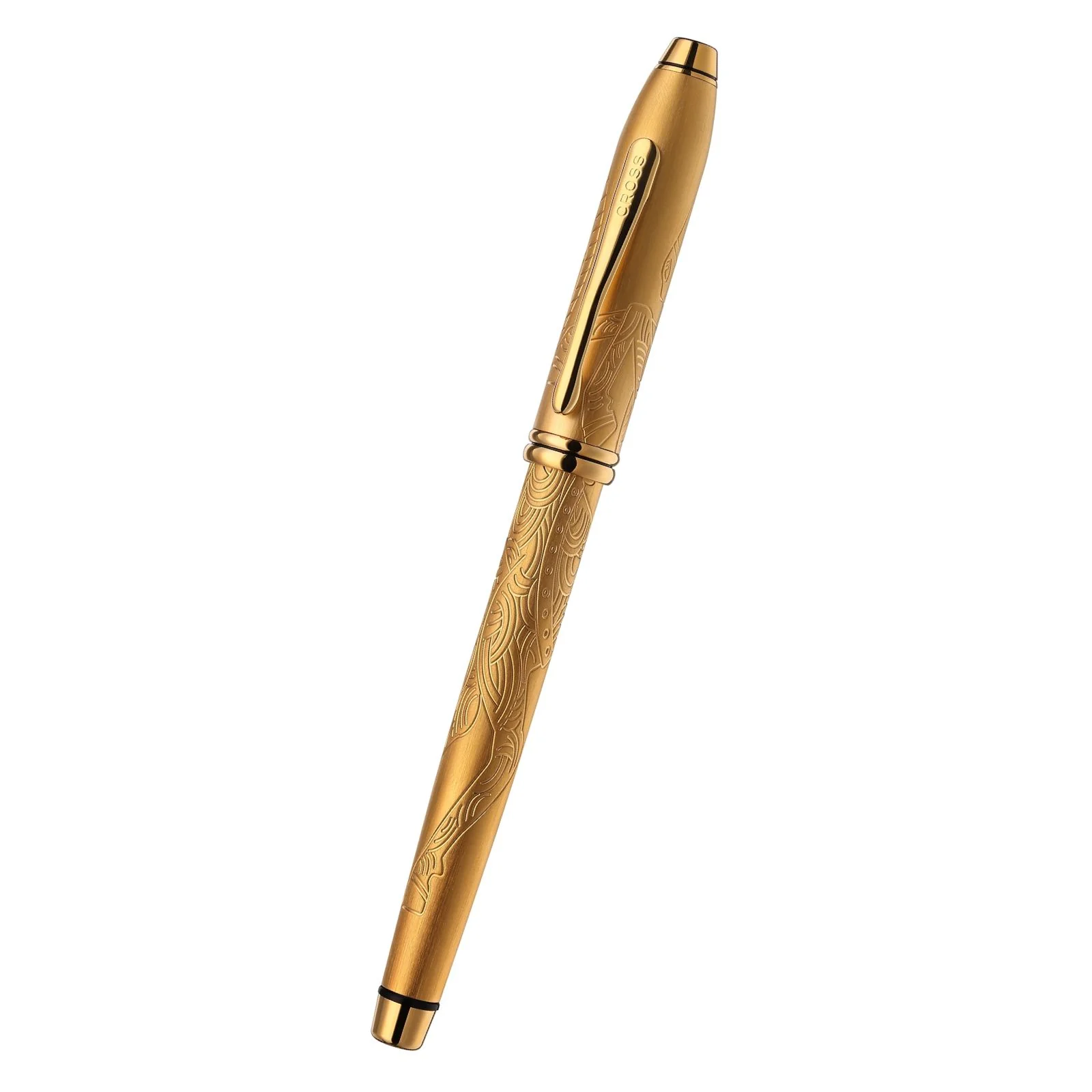 Townsend® Zodiac Year of the Horse 23KT Gold-plated with Gold-plated Appointments Rollerball Pen - Image 4